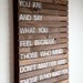 Be who you are - Rustic Wood Pallet Sign