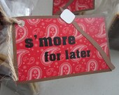 8 Smore Western Party Favor Tags