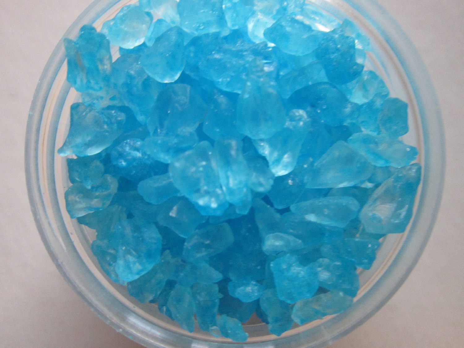 4oz Aqua Blue Raspberry Flavored Rock Candy Cupcake Sprinkle Il_170x135