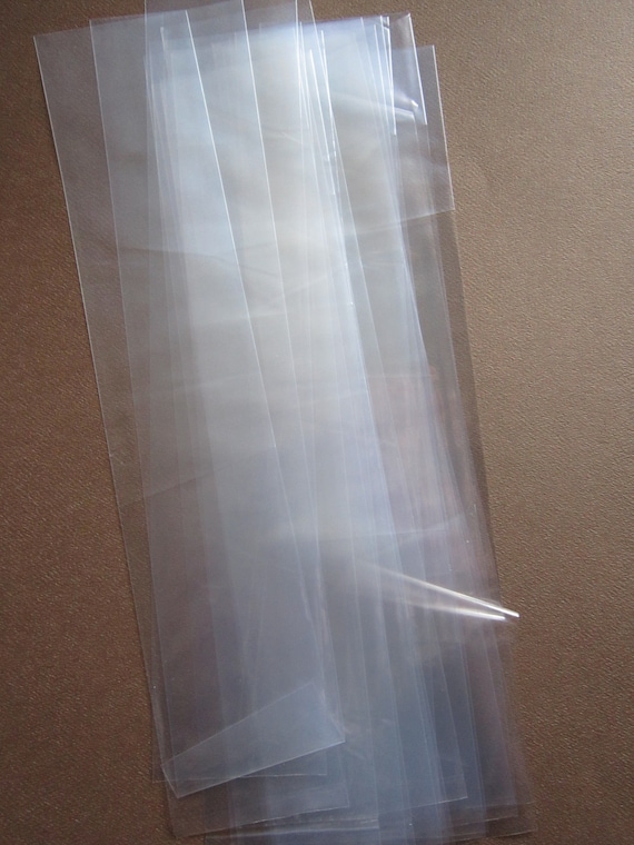 50 10x2 Clear Pretzel Poly Candy Food Bags Il_570xn