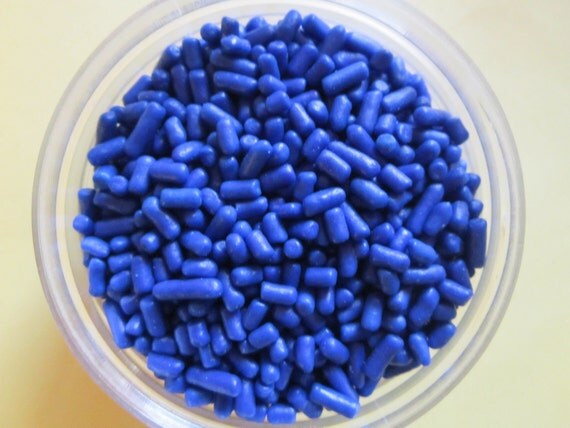 4oz Royal Blue Cupcake Cookie Baking Sprinkles Il_570xn