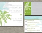Tropical Wedding Invitations