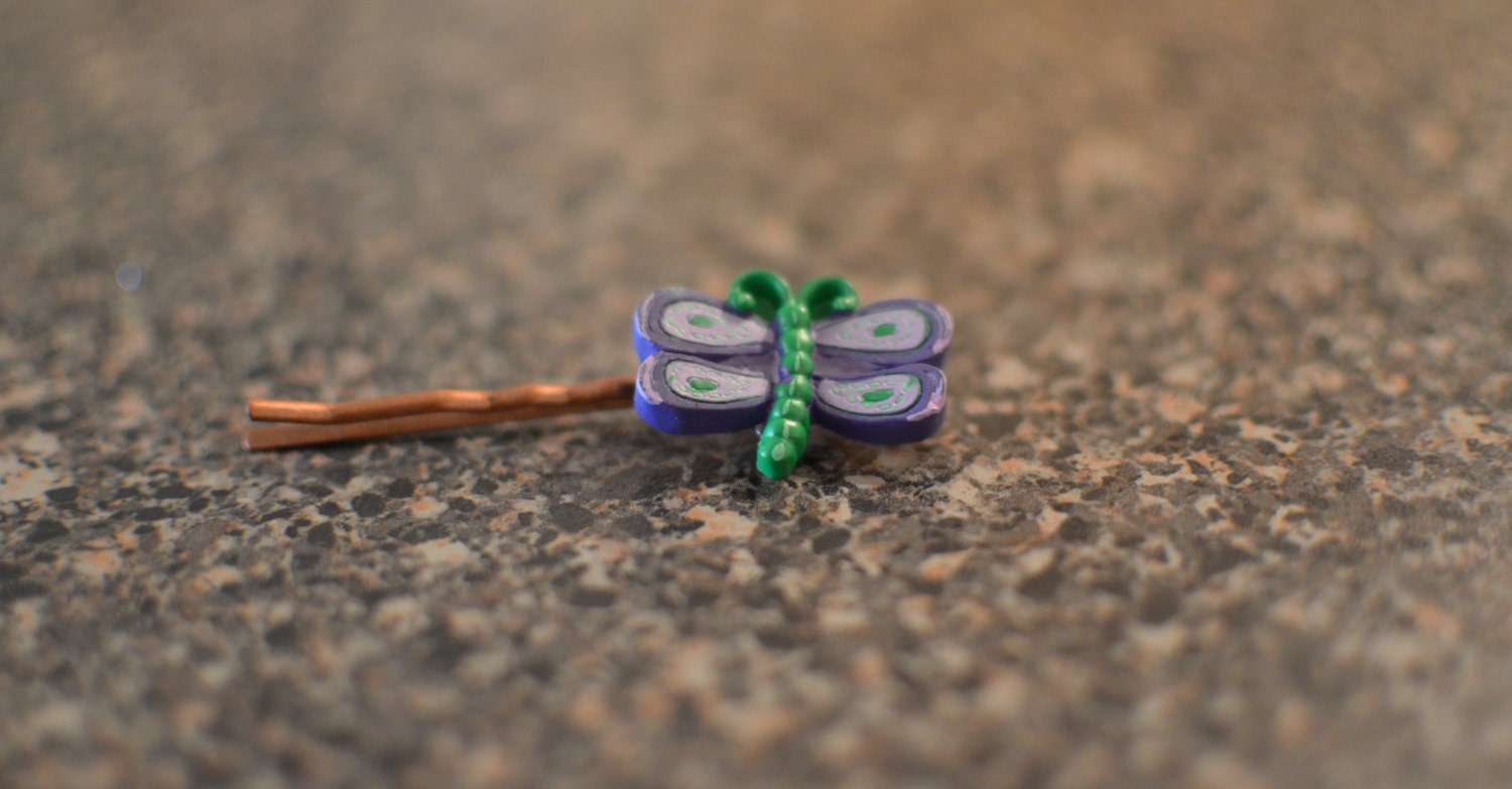Butterfly/Dragonfly Bobby Pin