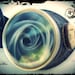 Grey Rose Vintage style Steampunk goggles. Classic Victorian Cameo