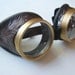 Steampunk Goggles Air Pirate Eyewear Bioshock Glasses -  Burning Steampunk man