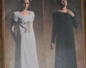Jane Austen Regency Gown Pattern Simplicity 4055 -- sizes 6-12 - New and Uncut