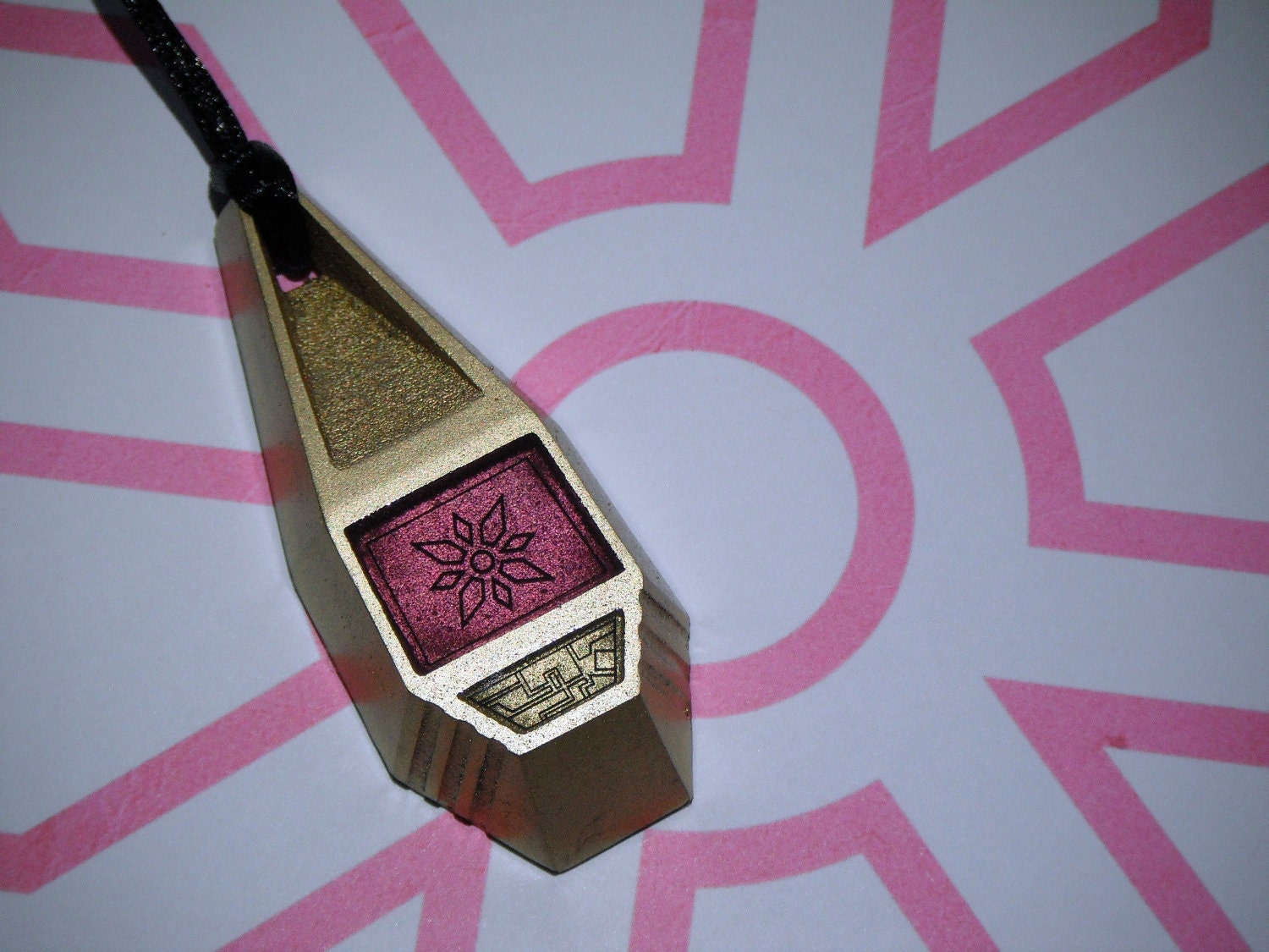 Digimon Tag with Kari's Crest of Light