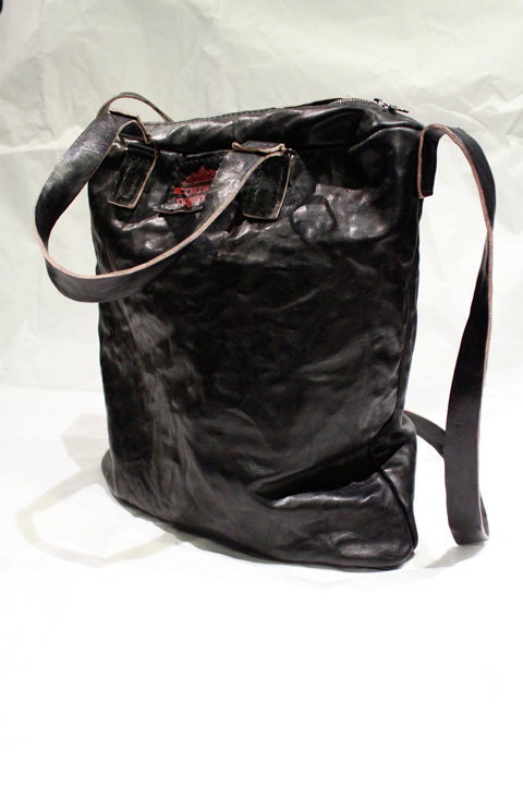 LAURA CRUMPLED calf leather bag - borsa pelle - hand made in Italy bags - free shipping  - Italian high quality leather