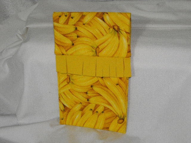 Kindle Cover/Sleeve,  Kindle Fire, Kindle 3, Nook Cover/Sleeve - Go Bananas - Fabric and Suede - Custom Orders Welcome