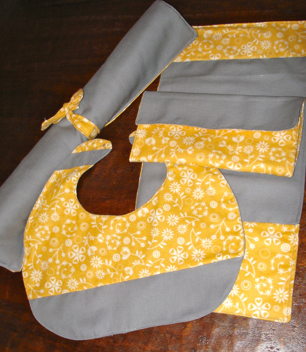 Pretty Perfect Yellow and Gray Baby Pack
