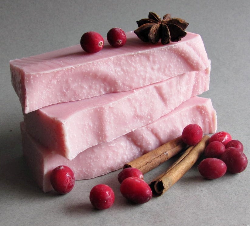 Spiced Cranberries Cold Process Soap