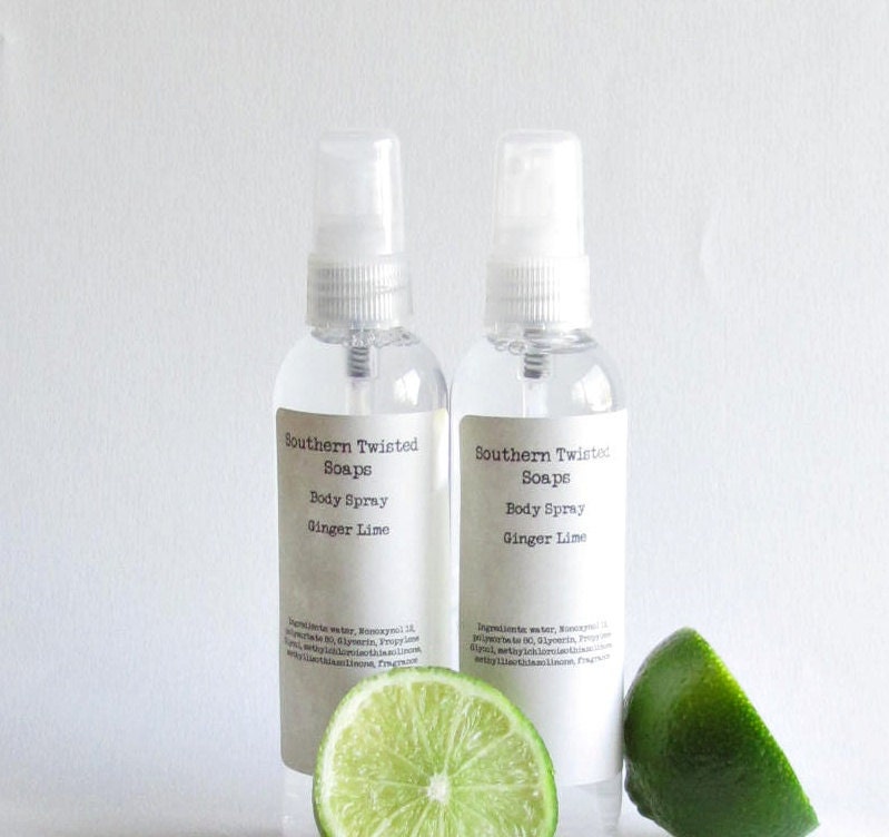 Ginger Lime Body Spray