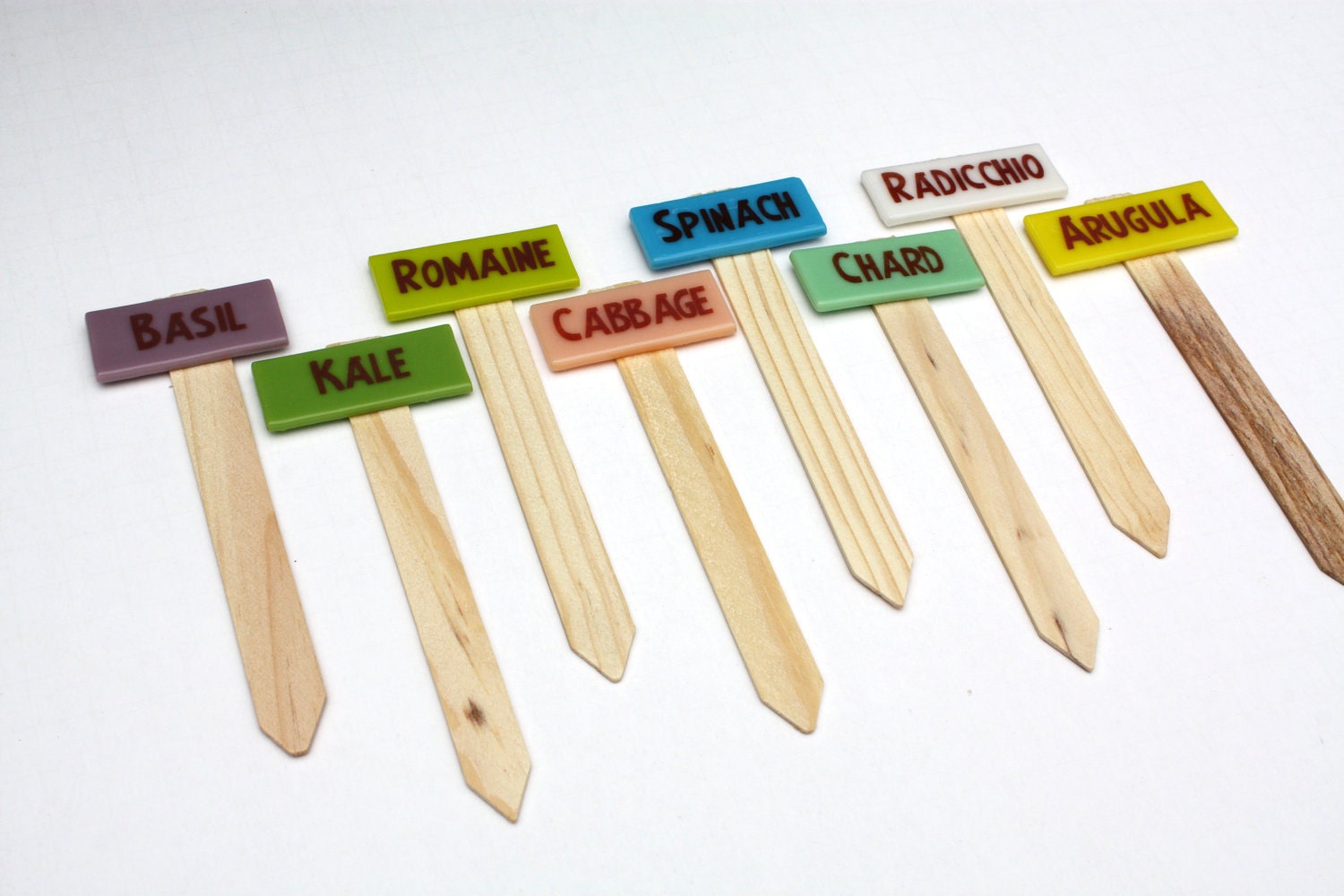 Garden Markers for Seedlings - Set of 22 Customized Plant Labels