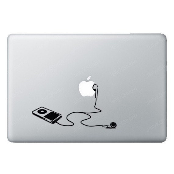 Macbook Decals Sticker Stickers Decal Apple Macbook Pro Macbook Air Macbook iPad Music
