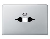 Mac Decal Decals Macbook Stickers Sticker Apple Macbook Pro Macbook Air Macbook iPad Crown