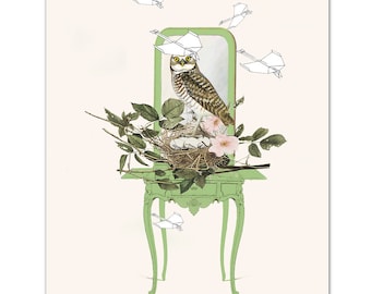 How to Fly 4 - ART Print 8" x 10"