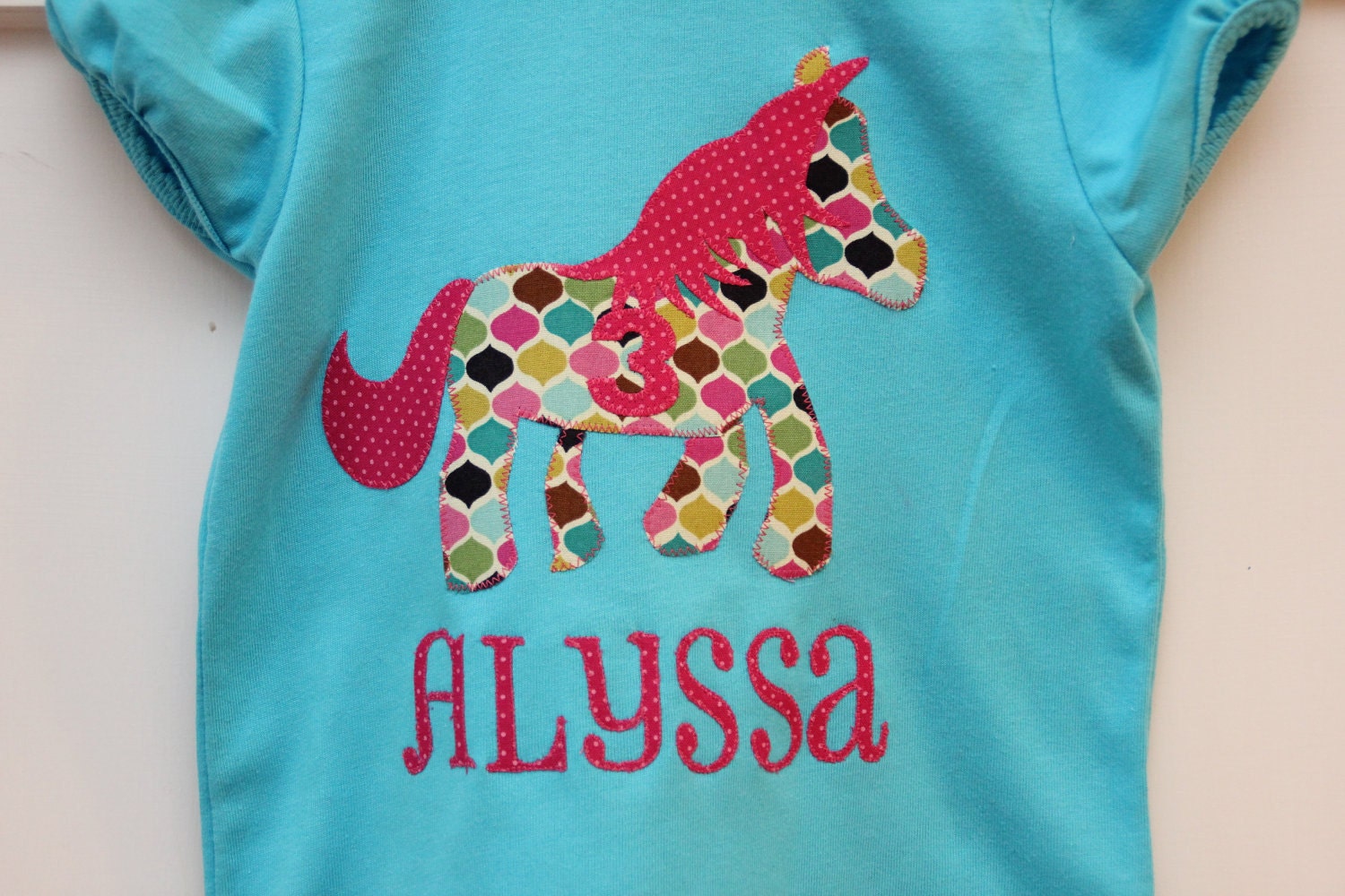 The Alyssa Pony Applique Shirt