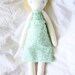 Eco-friendly plush rag doll: Annette