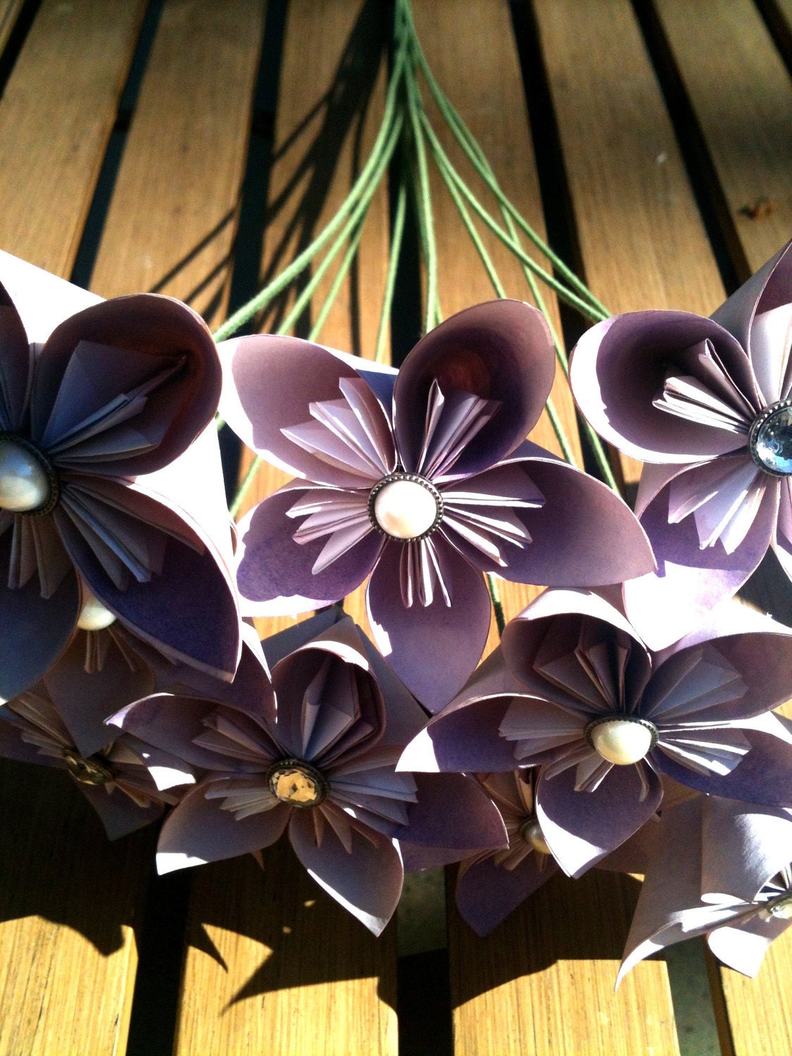 Origami Kusudama Single Flowers