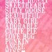 Baby Girl Nicknames - 8x10 Lustre Print