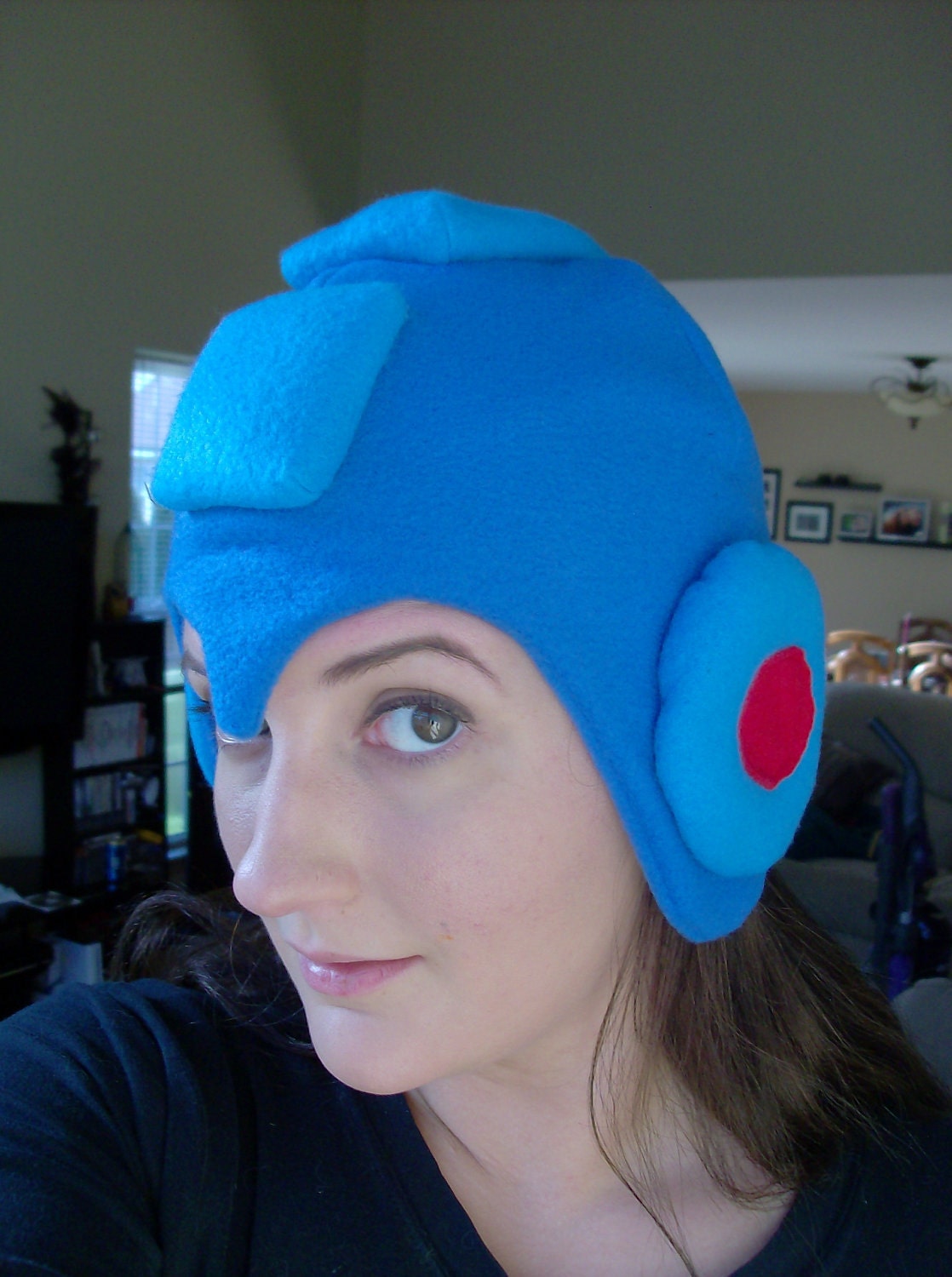 Megaman Fleece Hat - Made to Order