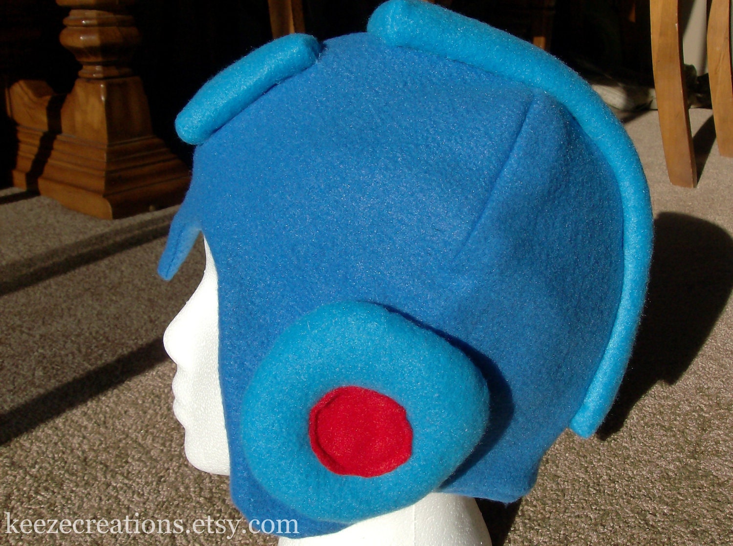 Megaman Fleece Hat - Made to Order