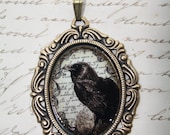 Raven pendant
