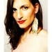 Earrings Drop / Dangle - Gold Lambskin Leather Feather Earrings - Gilded Bird