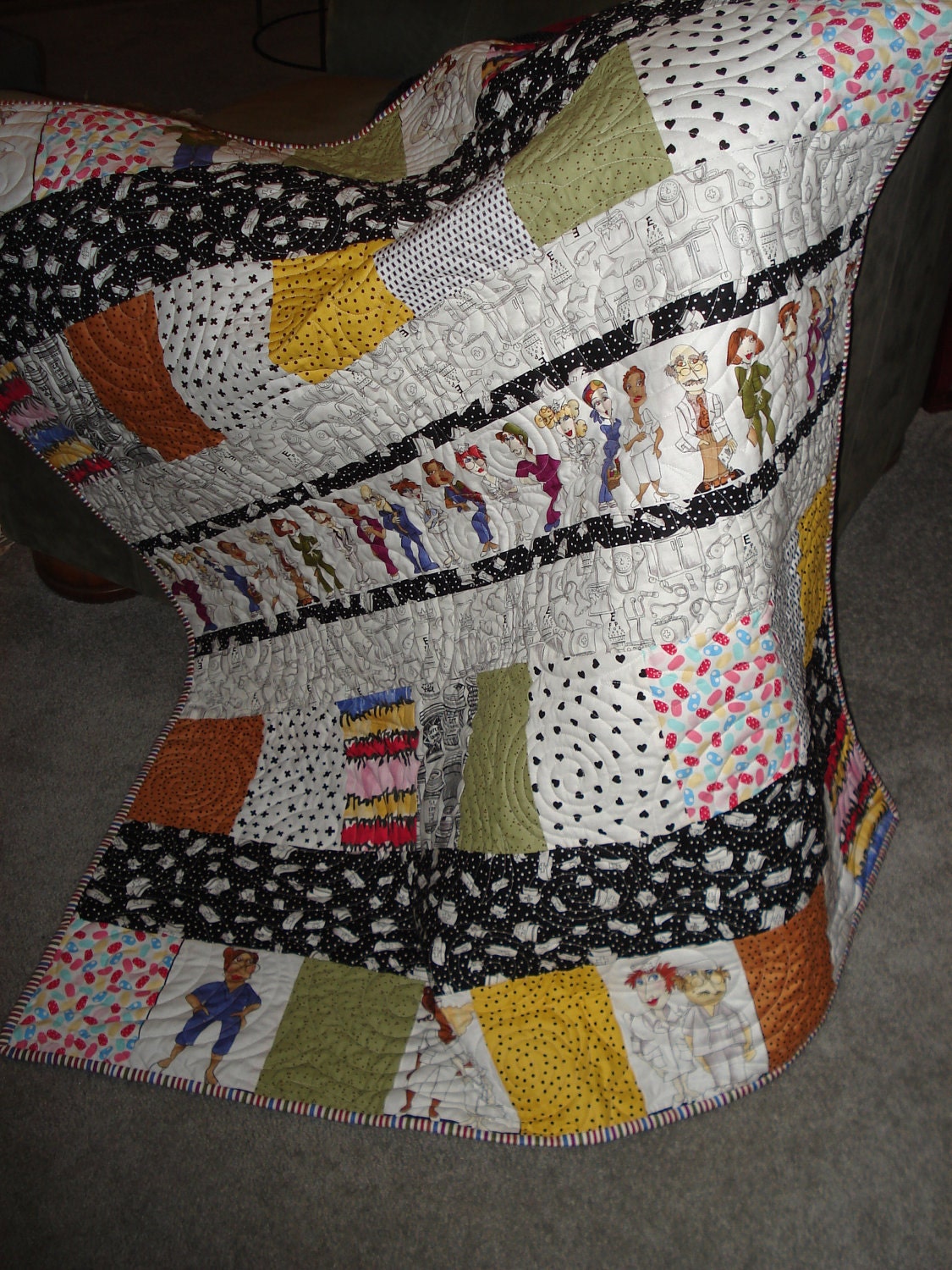 Nurse Quilt reserved for Virginia