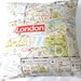 London Map Cushion