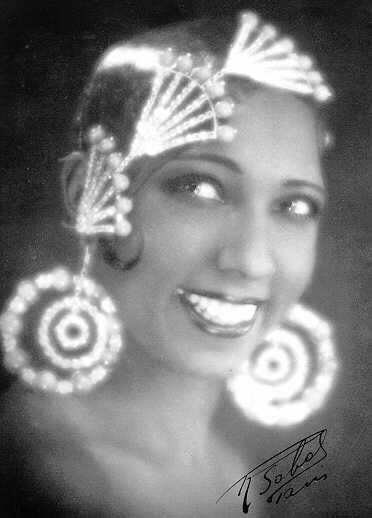 Josephine Baker Publicity Still (reproduction)