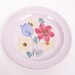 Vintage Arabia Finland Dinner Plate 9" Pottery Stoneware Handpainted Flowers