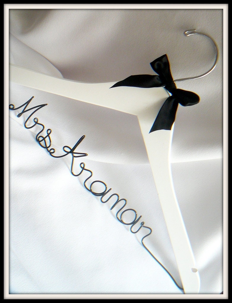 Wedding Hanger, Personalized & Customized Bridal Accessories