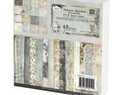 Signed Nature Garden 6x6 Paper Pad of Cardstock Papers for Scrapbooking by Jodie Lee for Prima Marketing