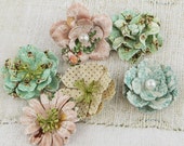 Vinetta Fairy Belle Mulberry Paper Flowers by Prima Marketing