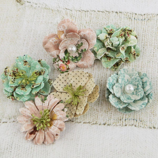 Vinetta Fairy Belle Mulberry Paper Flowers by Prima Marketing