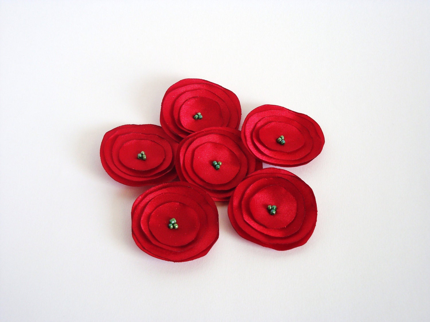Red Poppies Embellishment