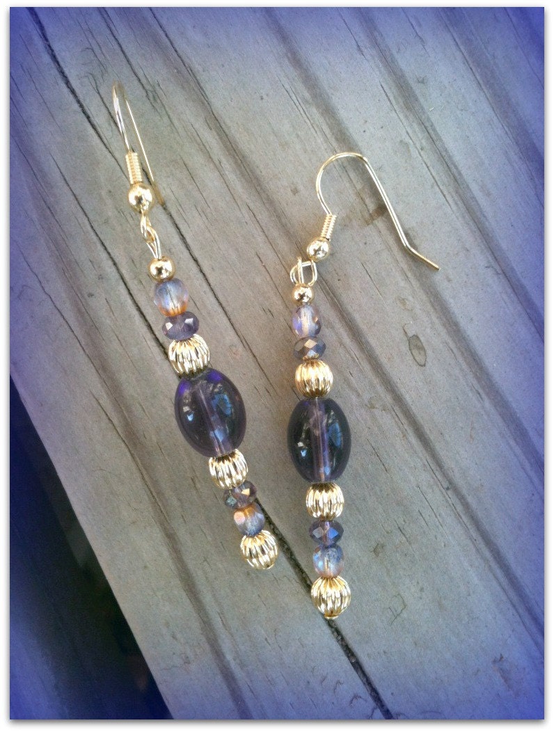 LSU Themed Earring