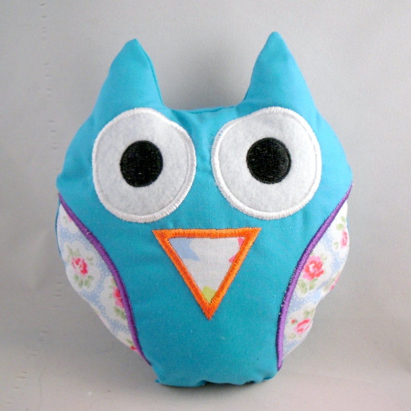 Owl Plush Toy featuring Cath Kidston Fabric