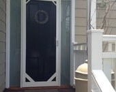 Simple Handmade Timber Screen Door