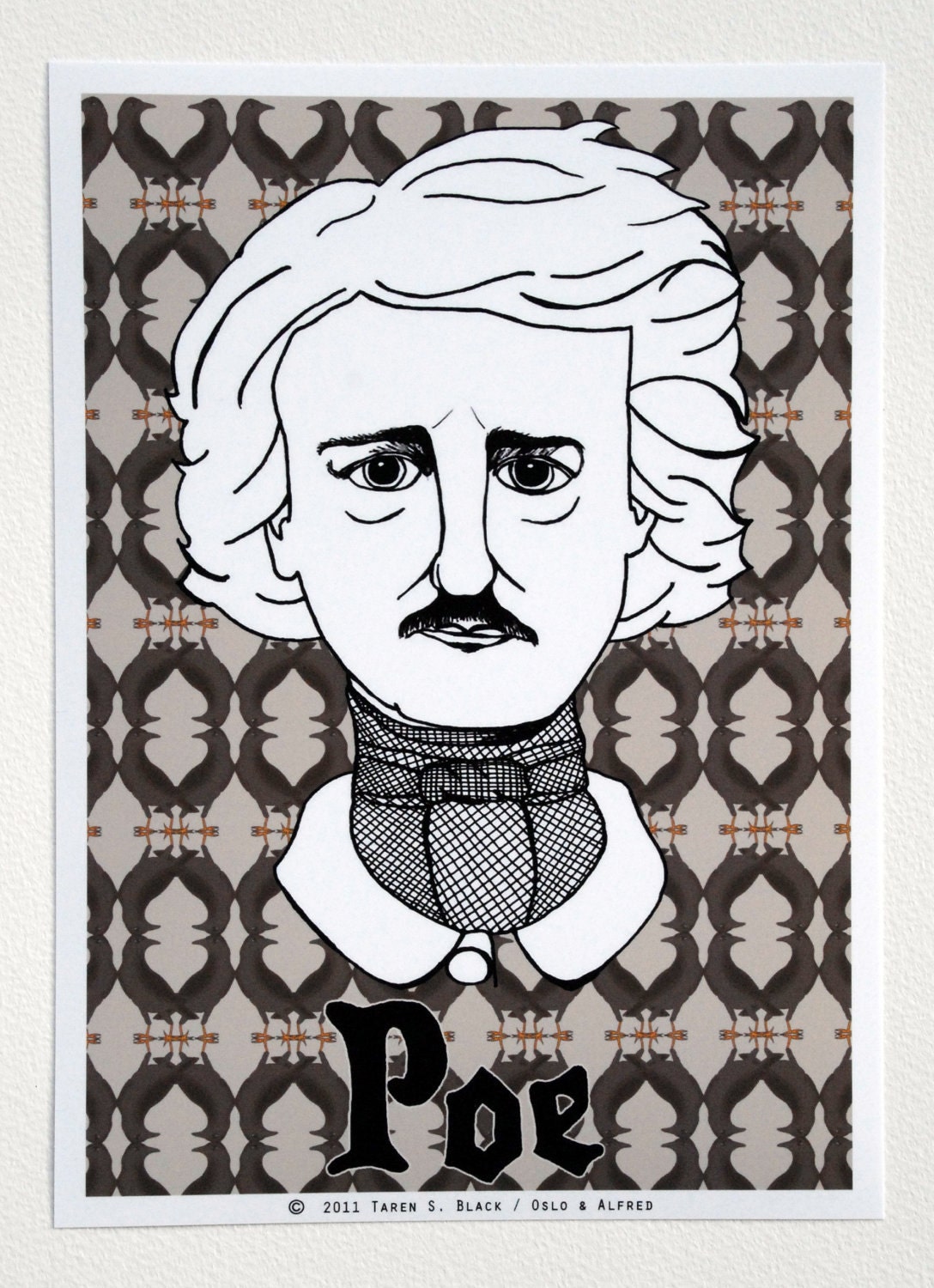 E. A. Poe - Illustration by: Taren S. Black