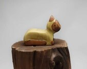 Siamese Kitty Cat Wooden Toy - Nature Table - Waldorf Animal