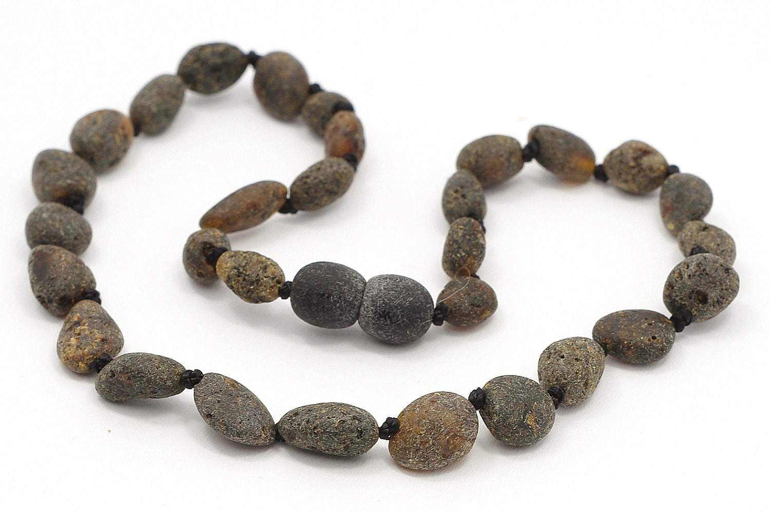 Raw Baltic Amber Baby Teething Necklace 134