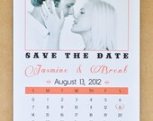 Vintage Wedding Photo Save The Date Cards- Jasmine