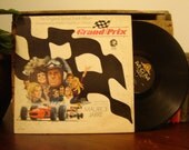 LP Album Soundtrack, Maurice Jarre - Grand Prix, Original Motion Picture Soundtrack, Vintage Vinyl Record)