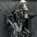 Life Size 7 feet Alien Warrior Wallbursting Prop