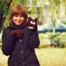 BEAR MITTENS Gloves Warm Wool Crochet Autumn Fall Winter Cold Days Woman Girl Teens Cozy Brown Warm Forest Animals Woodland