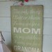 The Only Thing Better Than Having You For a Mom or Dad - 12" x 18" Plywood Hand Painted Sign