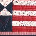 QUILT AMERICANA table runner JULY 4th, Memorial day, Flag Day, Veterans Day quilted decor