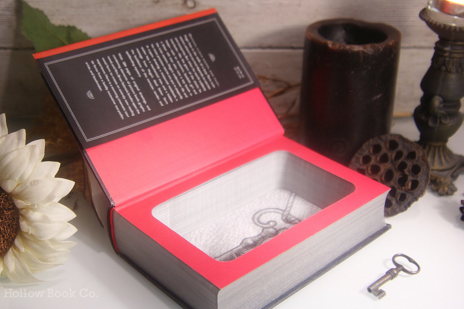Hollow Book Safe - The Invention of Hugo Cabret